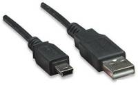 Подробнее о Intracom USB 2.0 AM-mini 5PM, 1.8 м, Manhattan 333375