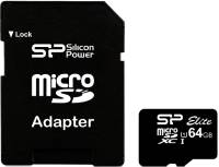 Подробнее о Silicon Power microSDXC 64 GB Class 10 UHS-I Elite + ad SP064GBSTXBU1V10-SP