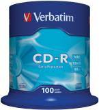 Подробнее о Verbatim CD-R 700Mb 52х, Extra Protection Cake 100 43411