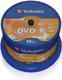 Подробнее о Verbatim DVD-R Disk  4.7Gb 16x Cake 43548