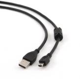 Подробнее о Gembird CCF-USB2-AM5P-6 Premium AF/miniUSB 1.8 м