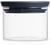 Подробнее о Brabantia Модульная стеклянная банка, темно-серая крышка,0,3л 298301