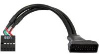 Подробнее о Chieftec Кабель-переходник 19PIN USB 3.0 to 9PIN USB2.0 Cable-USB3T2