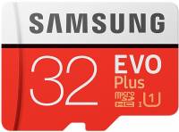 Подробнее о Samsung microSDHC 32GB C10 UHS-I Evo Plus + SD адаптер MB-MC32GA/RU