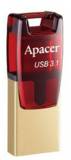 Подробнее о Apacer AH180 Red 64GB Type-C Dual USB 3.1 AP64GAH180R-1