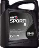 Подробнее о ELF Sporti 9 5W-40 Sporti 9 5W-40 5л (208440)
