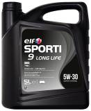 Подробнее о ELF Sporti 9 Long Life 5W-30 Sporti 9 Long Life 5W-30 5л (208419)