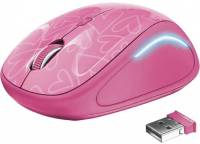 Подробнее о Trust Yvi FX wireless mouse pink 22336