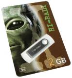 Флешка HI-RALI Shuttle series 2Gb Silver USB 2.0 HI-2GBSHSL