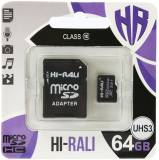 Подробнее о HI-RALI microSDXC 64GB Class10 UHS-3 + adapter HI-64GBSDU3CL10-01