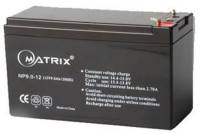 Подробнее о Matrix 12V - 9 AH (NP9-12)