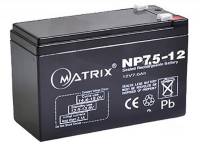 Подробнее о Matrix 12V 7.5AH (NP7.5-12)