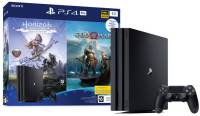 Подробнее о Sony PS4 Pro 1TB black (CUH-7208B) GOW+HZD CE