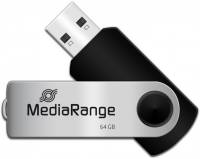 Подробнее о MediaRange Swivel USB Stick 64GB USB 2.0 MR912