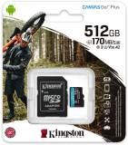 Подробнее о Kingston Canvas Go! Plus microSDXC 512GB + adapter SDCG3/512GB