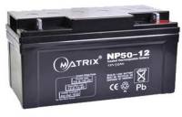 Подробнее о Matrix 12V - 50AH (NP50-12)