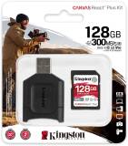 Подробнее о Kingston Canvas React Plus Kit SDXC 128GB + Reader MLPR2/128GB