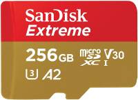 Подробнее о SanDisk Extreme microSDXC 256GB SDSQXA1-256G-GN6MN