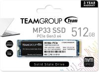 Подробнее о Team MP33 512GB M.2 2280 NVMe 1.3 PCIe 3.0 x4 TLC TM8FP6512G0C101