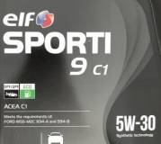 Подробнее о ELF SPORTI 9 C1 5W-30 1л 208443