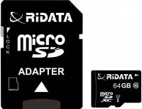 Подробнее о Ridata microSDXC 64GB + adapter FF964426