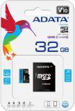 Подробнее о A-Data Premier microSDHC 32GB + adapter AUSDH32GUICL10A1-RA1