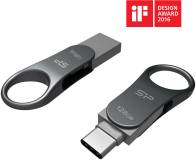 Подробнее о Silicon Power Mobile C80 128GB Silver USB 3.0 + Type-C SP128GBUC3C80V1S