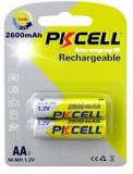 Подробнее о PKCELL Ni-MH AA/HR06 2600 mAh BL 2шт 6942449544988