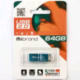 Подробнее о Mibrand Chameleon 64GB Light Blue USB 2.0 MI2.0/CH64U6LU