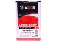 Подробнее о Axxis 75W-80 GL-4+ 4л 48021238310