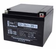 Подробнее о FullEnergy 12V 26Ah FEP-1226