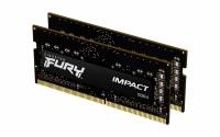 Подробнее о Kingston So-Dimm Fury Impact DDR4 64GB (2x32GB) 3200MHz CL20 Kit KF432S20IBK2/64