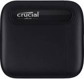 Подробнее о Crucial Portable SSD X6 500GB Black USB 3.2 Gen2 USB-C CT500X6SSD9