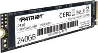 Подробнее о Patriot P310 240GB M.2 2280 NVMe PCIe Gen3 x4 TLC P310P240GM28