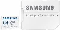 Подробнее о Samsung EVO Plus microSDXC 64GB + SD Adapter MB-MC64KA/RU