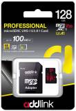 Подробнее о AddLink microSDXC Professional 128GB + Adapter ad128GBMSXU3A