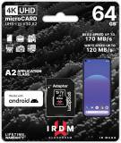 Подробнее о Goodram IRDM M2AA microSDXC 64GB + SD Adapter IR-M2AA-0640R12