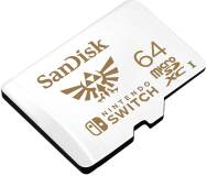 Подробнее о SanDisk Nintendo-Licensed Memory Cards For Nintendo Switch microSDXC 64GB SDSQXAT-064G-GN3ZN