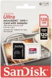 Подробнее о SanDisk Ultra microSDXC 128GB + SD Adapter SDSQUA4-128G-GN6IA