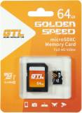 Подробнее о GTL Golden Speed microSDXC 64GB + SD Adapter GTL-64-MICRO