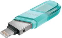 Подробнее о SanDisk iXpand Flash Drive Flip 64GB Ice Mint USB 3.1 + Lightning SDIX90N-064G-GN6NK