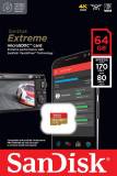 Подробнее о SanDisk microSDXC Extreme 64GB SDSQXAH-064G-GN6MN