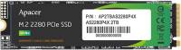 Подробнее о Apacer AS2280P4X 2TB M.2 2280 NVMe PCIe Gen3 x4 TLC AP2TBAS2280P4X-1