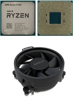 Процессор AMD Ryzen 5 5600 multipack with Wraith Stealth Cooler 100-100000927MPK