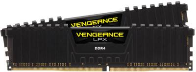 Оперативная память Corsair Vengeance LPX Black 64GB (2x32GB) 3000MHz CL16 Lit CMK64GX4M2D3000C16