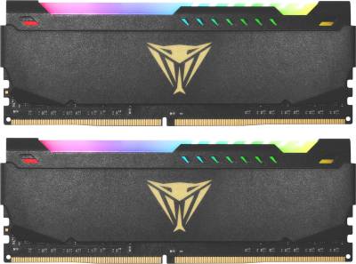 Оперативная память Patriot Viper Steel RGB 64GB (2x32GB) 3600MHz CL20 Kit PVSR464G360C0K