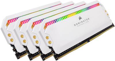 Оперативная память Corsair Dominator Platinum RGB DDR4 32GB (4x8GB) 3200MHz CL16 Kit CMT32GX4M4Z3200C16W