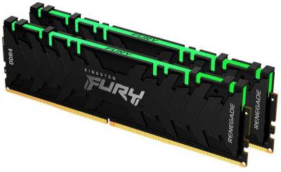 Оперативная память Kingston FURY Renegade RGB Black DDR4 16GB (2x8GB) 4600MHz CL19 Kit KF446C19RBAK2/16