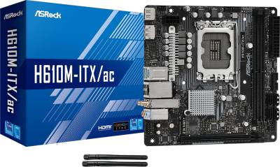 Материнская плата ASRock H610M-ITX/AC