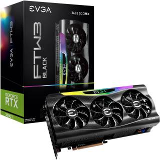 Видеокарта EVGA GeForce RTX 3090 Ti FTW3 BLACK GAMING 24GB 24G-P5-4981-KR